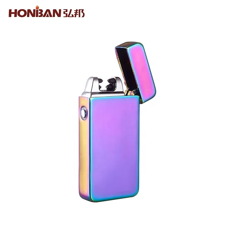 HONBAN HB-013 Promotional gift best design mini usb lighter with dragon pattern