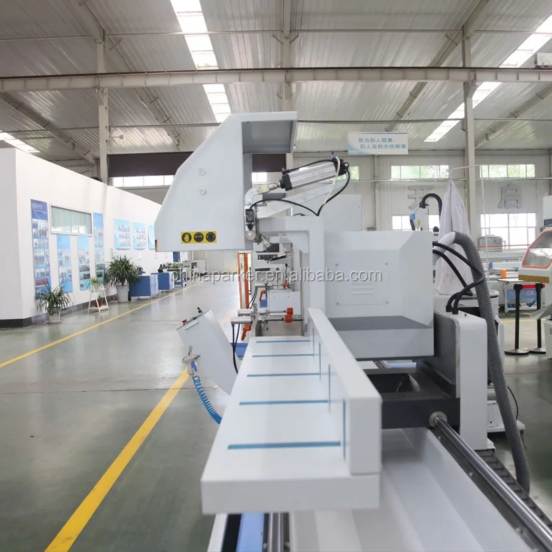 Aluminum Profile 3 Axis CNC Any Angle Double Head Cutting Saw