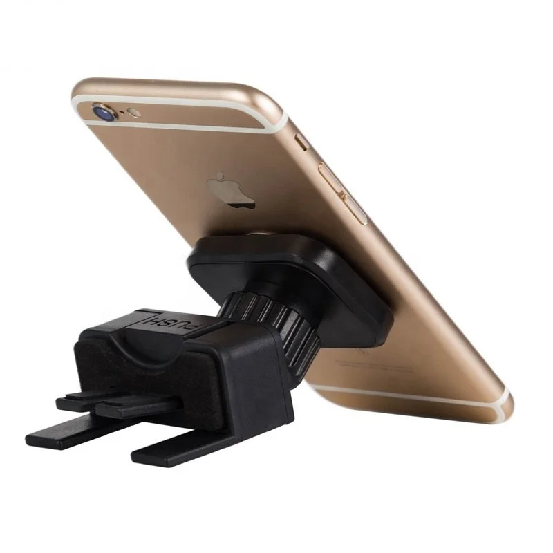 New arrival CD Slot Phone Holder 360 degree rotation air vent magnetic car holder CD magnetic CD slot phone holder