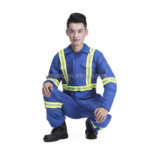 Nomex flame retardant high visibility fire retardant mine safety workwear clothing coveralls