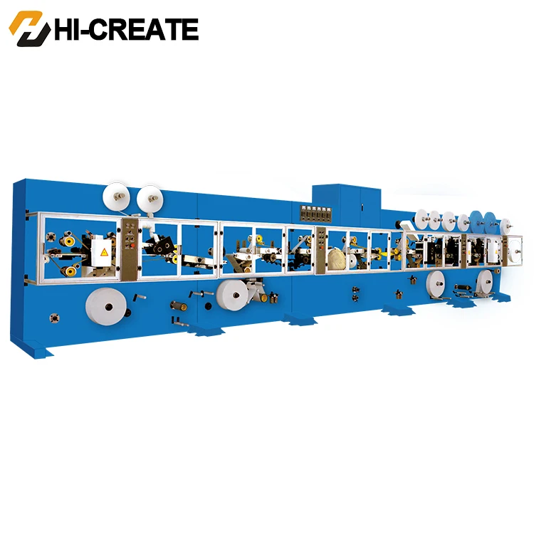 Factory directly sale panty liner making machine with