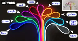 WOWORK factory party event decoration wholesale custom bride to be led neon flexible sign light signage for wedding decoration