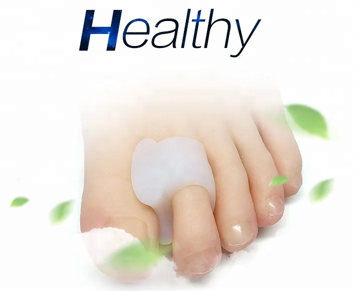 
2018 High Quality Silicone Gel Foot Fingers Toe Separator 