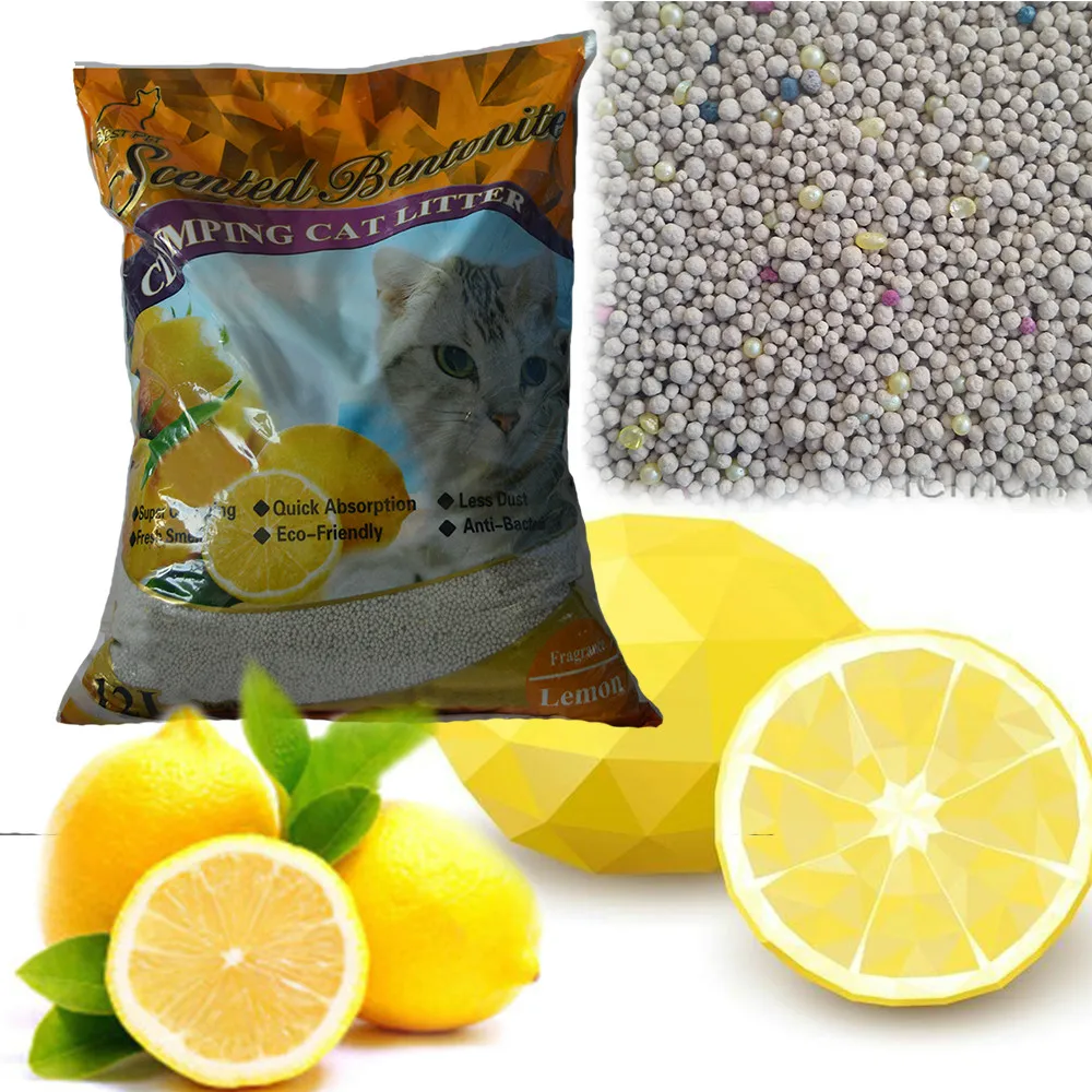 ароматизированный популярный оптовая продажа шариковый комкующийся без пыли новый наполнитель для туалета кошки