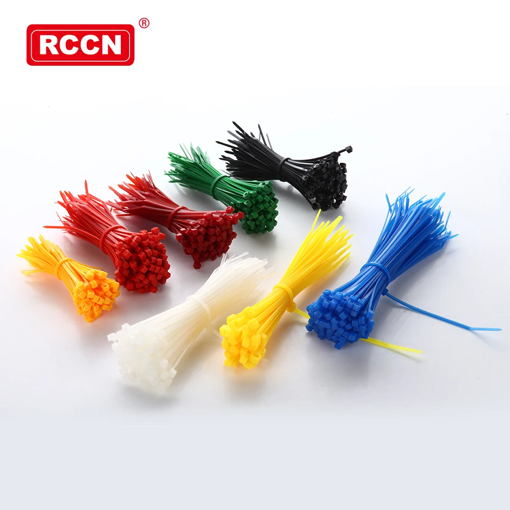 Nylon Cable Pull Lock Adjustable Fluorescent Cable Ties