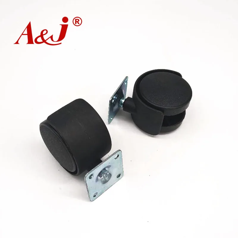 Wholesale 2 Inch Nylon double wheels furniture casters