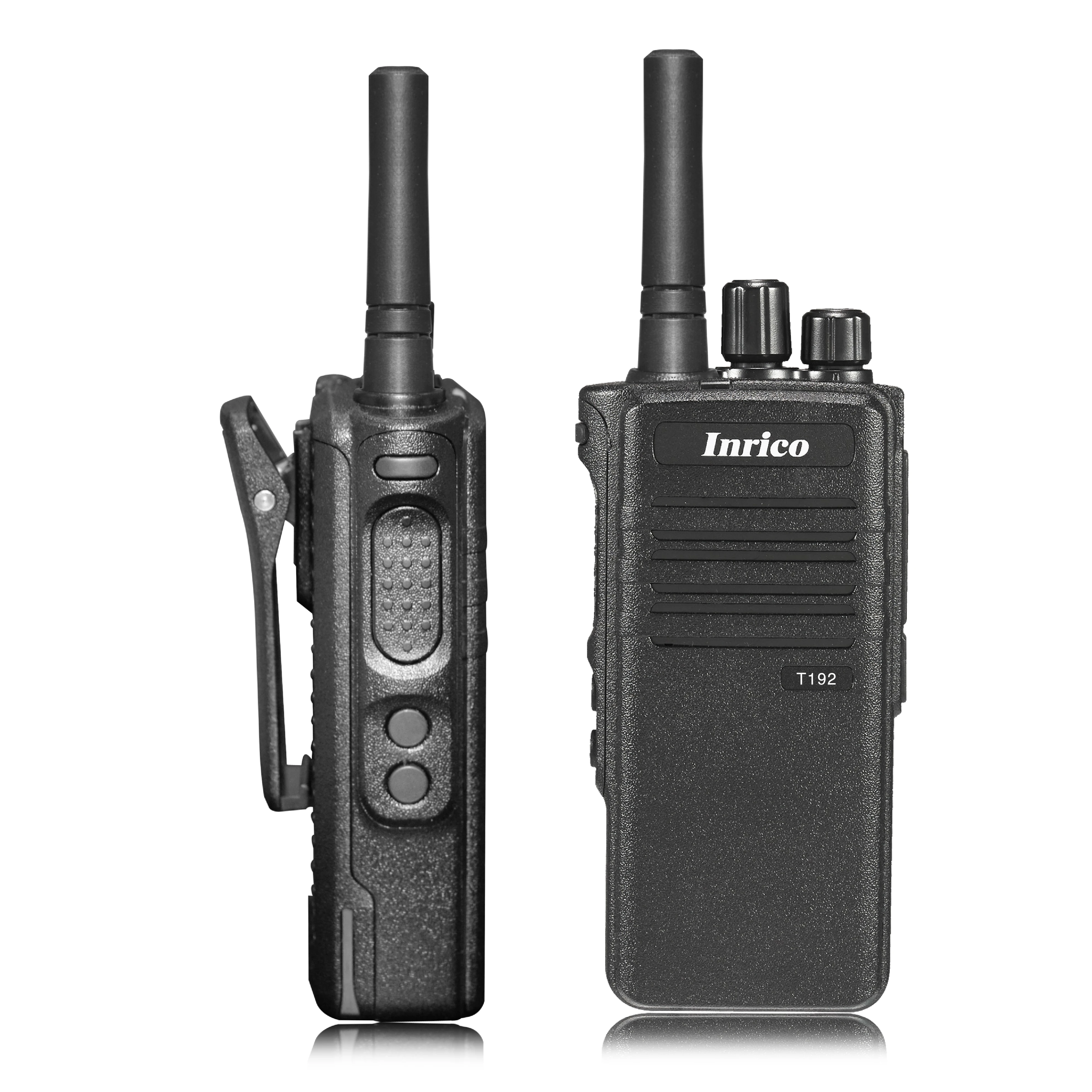 Inrico T192 3G IP54 best selling gsm wcdma transmitter and receiver handheld radio walkie talkie with SIM card