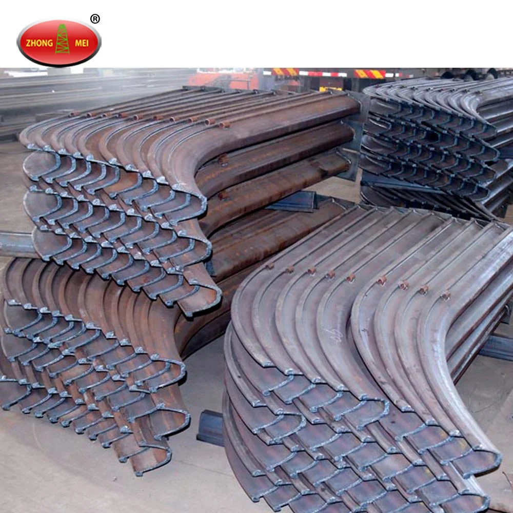 Customized Mining Tunnel 20MnK Material U25 Steel Arches Support