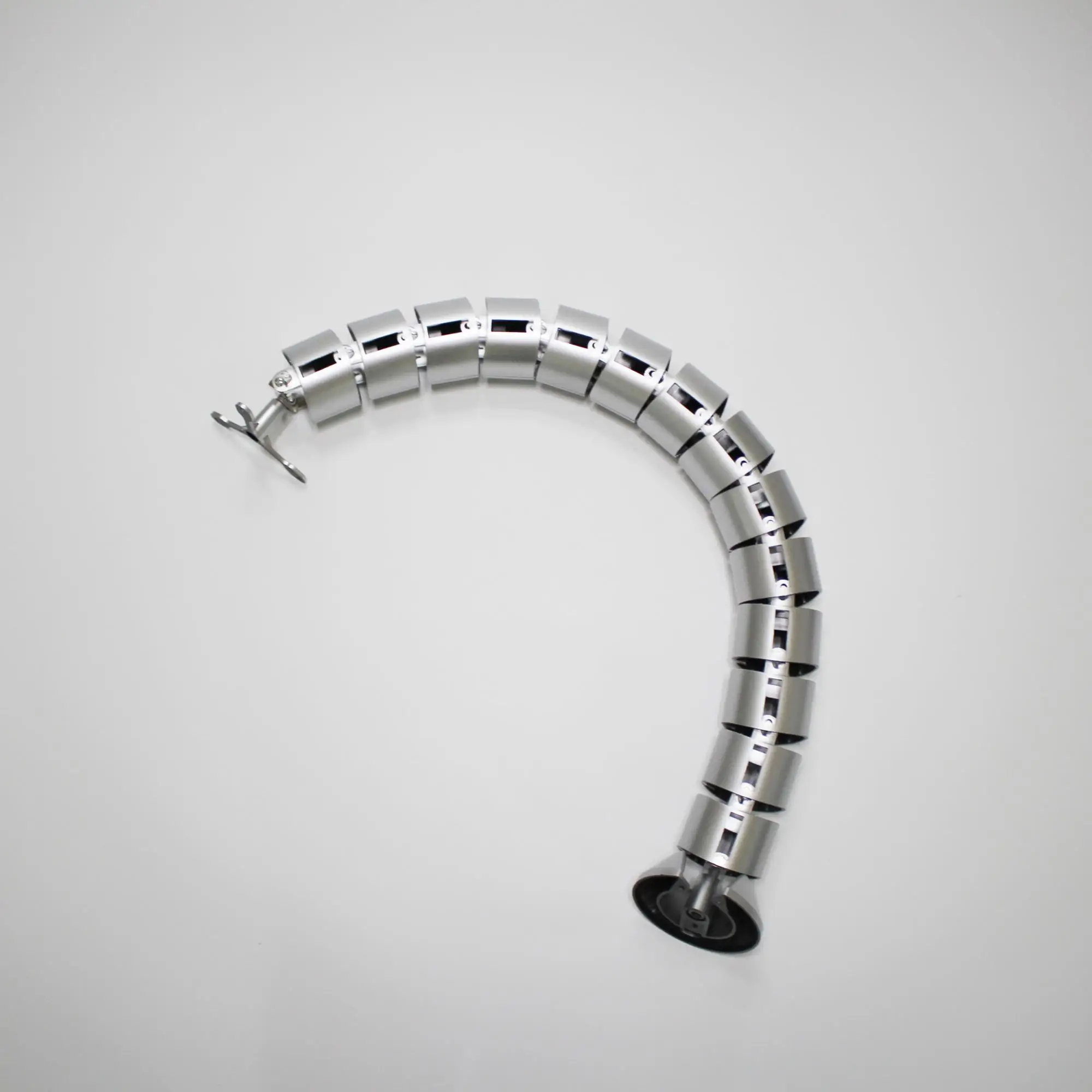 Adjustable 800*60 mm ABS under desk vertical cable management tube wrap wire organizer