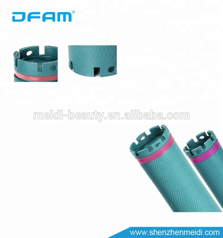 DFAM Plastic hair perm rods magic mesh curlers for hair salon hair rollers