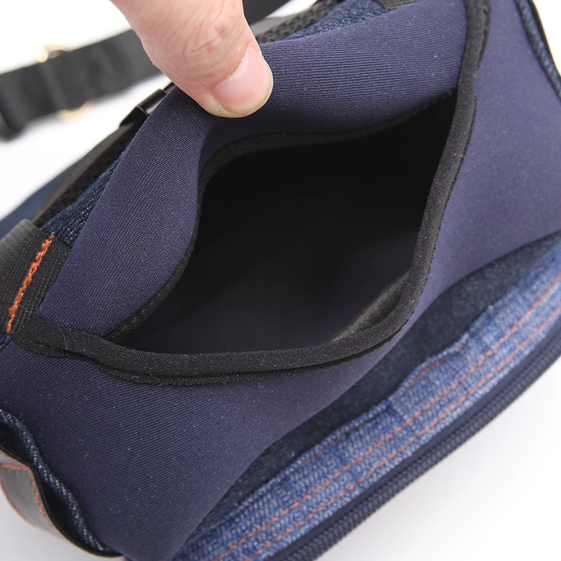 Lovoyager pet supplies manufacturer denim treat training treat pouch bag dog  waist bag