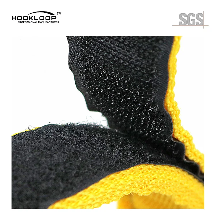 Hook and loop webbing straps / Customized Colorful Nylon Woven Hook and Loop Webbing Belt