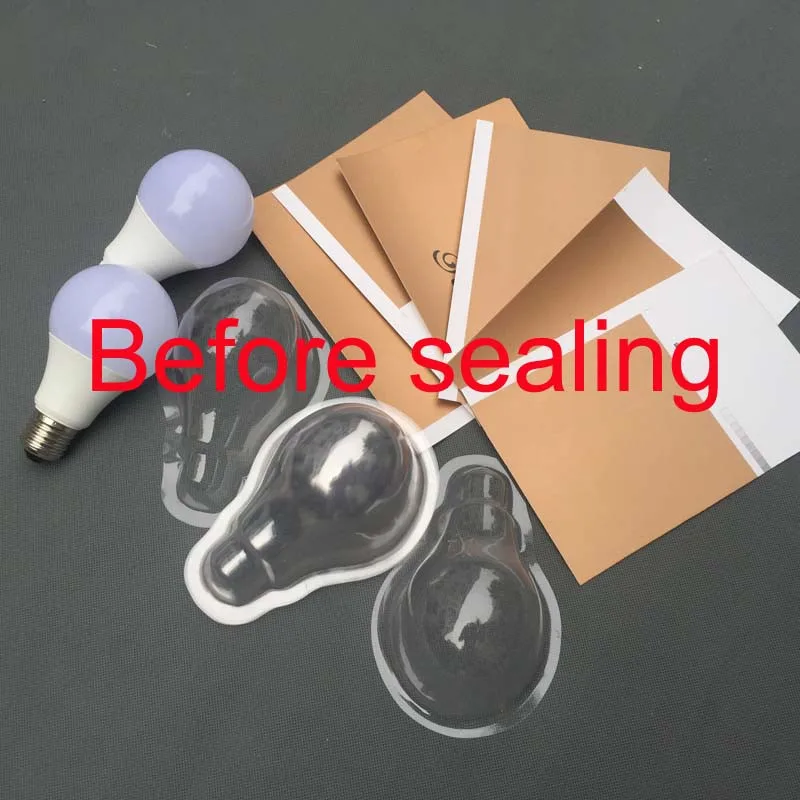 Blister and header card sealing machine