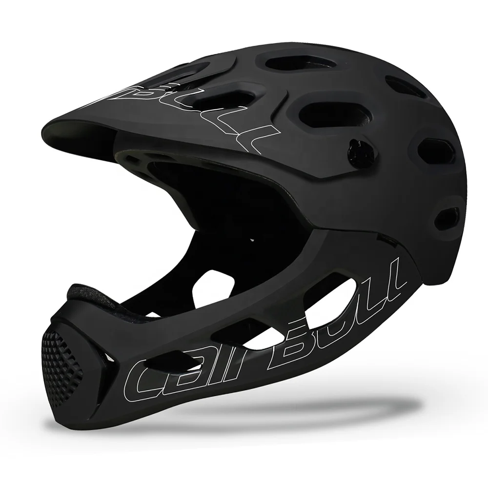 
CAIRBULL ALLCROSS Adults Full Face All Mountain Bike Helmet Enduro MTB Bicycle Helmet Removable Chin Bar CE CPSC Certified 