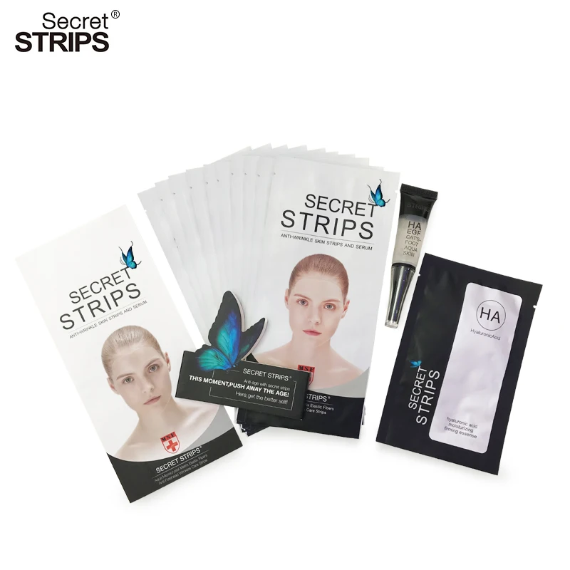 Effective remove forehead Folds korean face beauty lifting mask gel sleep natural mask with hyaluronic acid oem supported