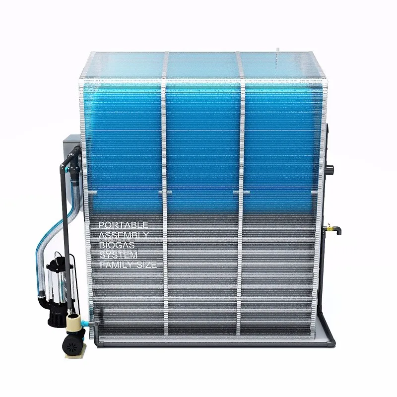 Новый энергетический DIY семейство 3 4 м3 биогазовый передатчик