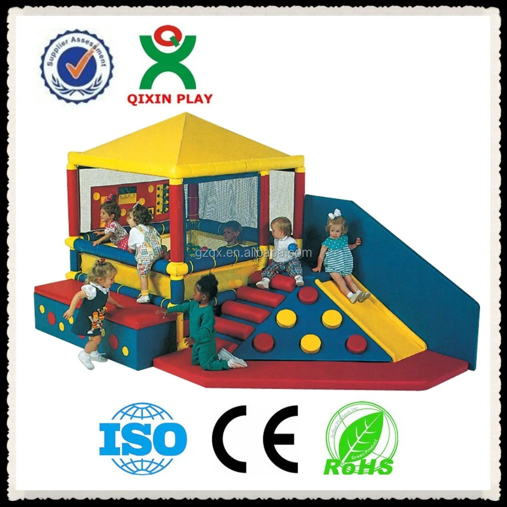 Amusement park colorful used indoor soft play area equipment for children soft play for sale