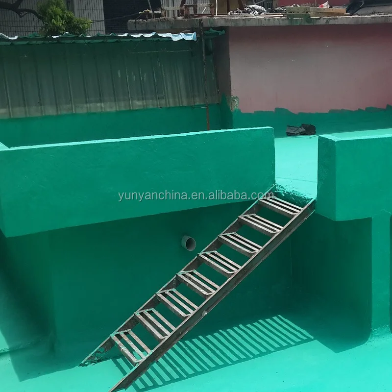 Waterproof Cement-Based Concrete Coating and Paint Indoor/Outdoor Waterstop Compound in Layered Powder Format