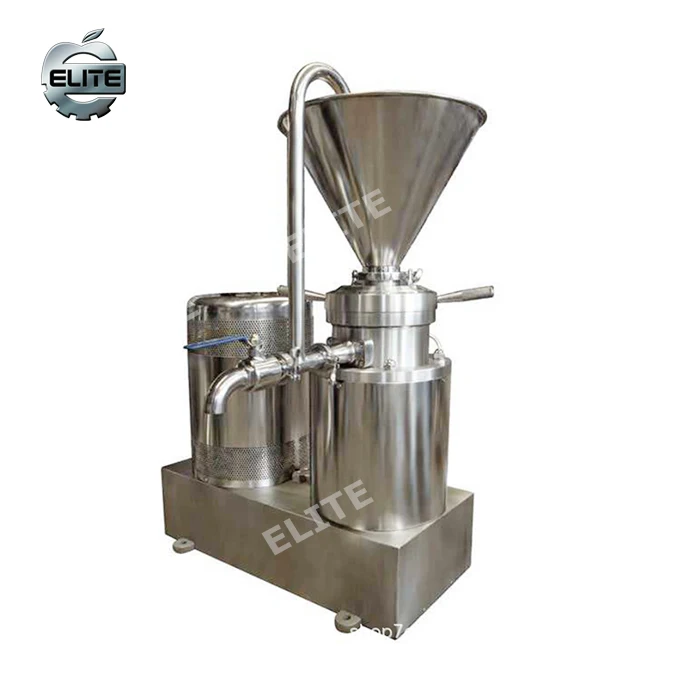 Almond Soy Coconut Milk Processing Machine Spices Grinding Lab Shampoo Colloid Mill