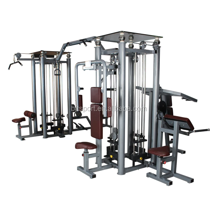 Commercial Professional Fitness Club Multifunction Equipment Eight Stations Multi Gym 8 Station Machine