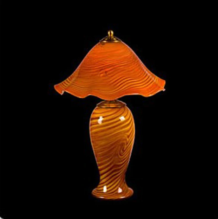 Murano shade decorative table lamp
