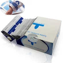 10pcs New tech UV nail gel remover soak off nail gel remover nail polish remover pad
