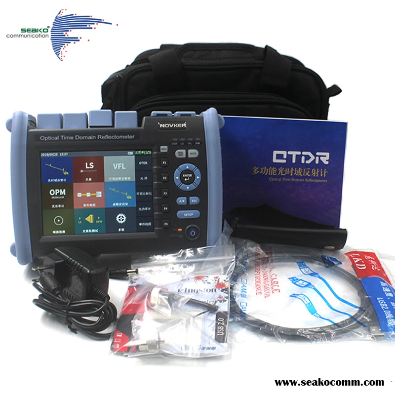 Optical Time Domain Reflectometer, OTDR, Novker, Handheld, NK6000 series, moderate price
