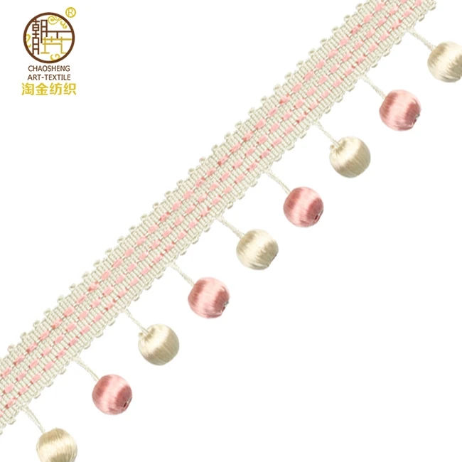 
Handmade and High End Wooded Beaded Fringe 