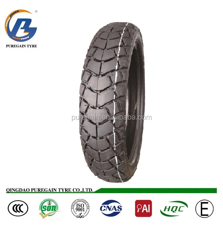 
China Fabrica Hot Sale Motorcycle Tyre 3.50-10 TL Moto Scooters Tire 