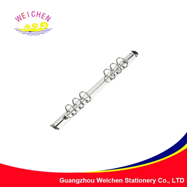 
High quality notebook clips photo album clips wholesale metal 6 ring binder mechanism 