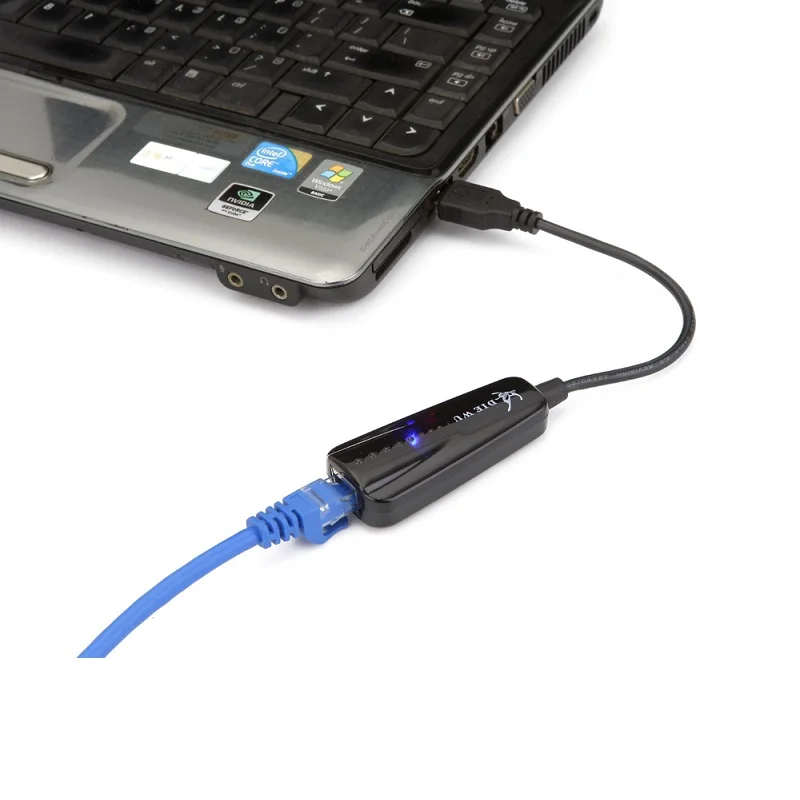 DIEWU ПК ноутбук RJ45 К USB сетевой адаптер USB3.0 внешняя