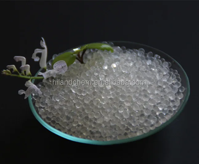 White silica gel for desiccants/dessecantes