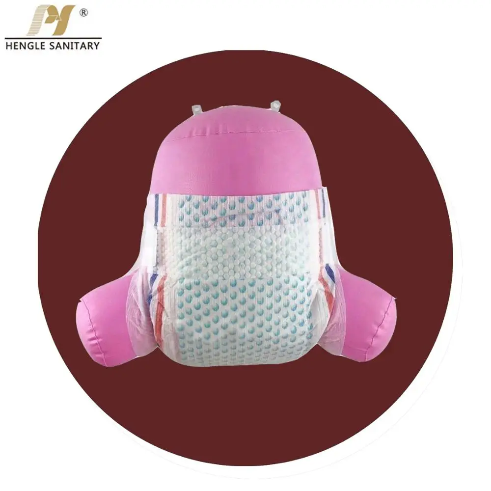 Wholesale Fashion Disposable Baby Diaper Machine Manufacturing Newborn Baby Diaper Stock