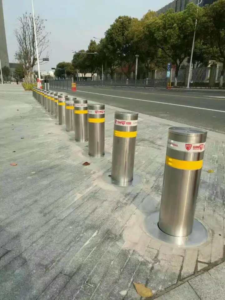 steel post flexible bollard fixed bollard removable bollard