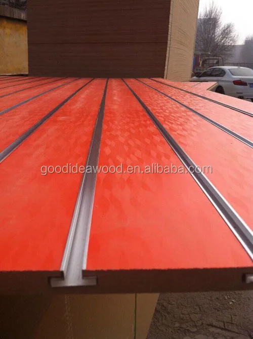 
Slot MDF Board/High quality slot melamine board 