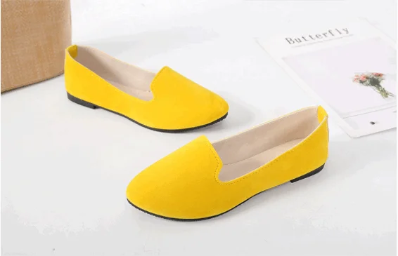Женские повседневные туфли на плоской подошве, Женская удобная обувь на плоской подошве
