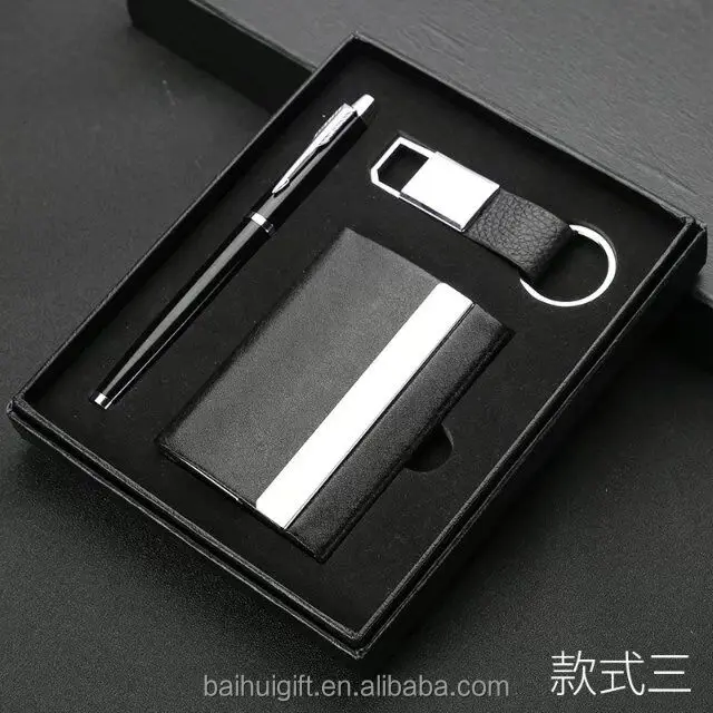 Name card notebook Pen gifts set Thermo bottle gifts set Corporate gift