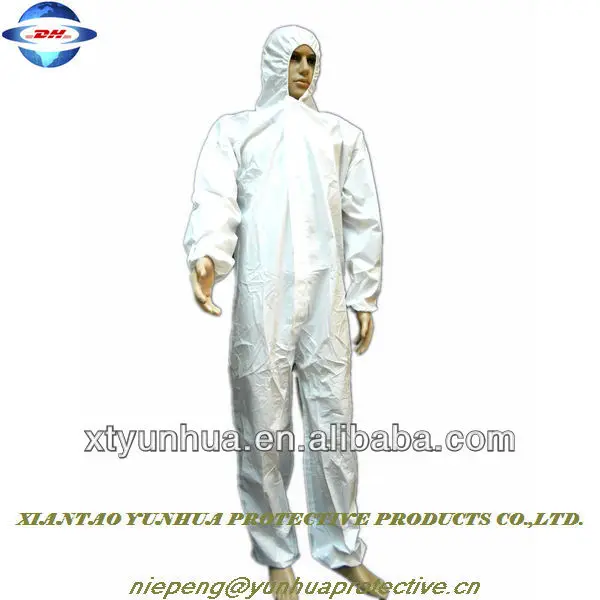 
Coverall Workwear, Disposable Tyvek Alternative Coverall 