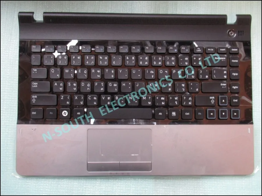 Новый чехол plamrest для ноутбука samsung np300e4a np305e4a thai ba59-03402 TI с клавиатурой