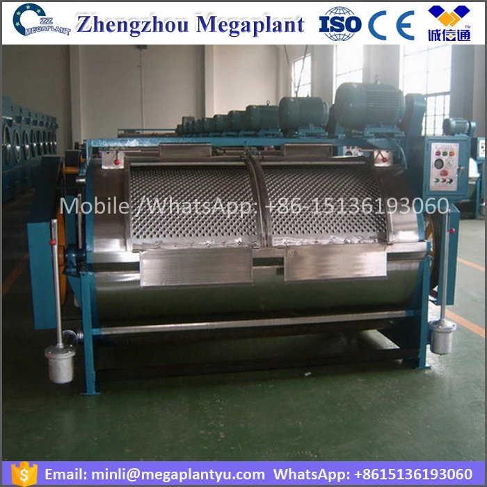 Industrial washing machine to wash sheep wool and clothes