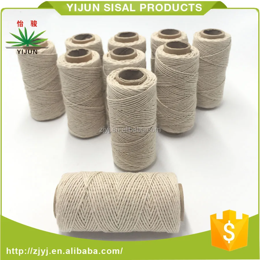 Guangdong factory Natural 3 ply hemp twine