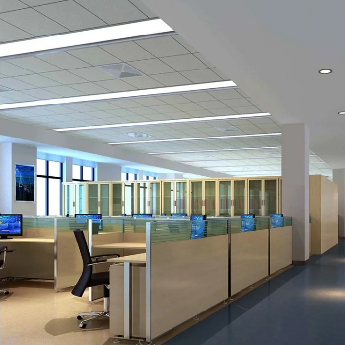 Seamless Connection Aluminum Housing 20W Ceiling Surface Mounted LED Recessed Linear Light