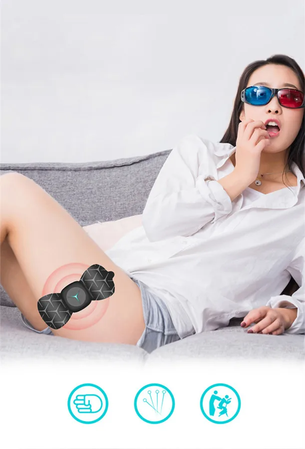 New rechargeable low frequency ems trainer muscle stimulator massager