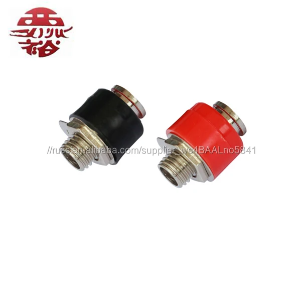 Никелированная поверхность клеммы с латунный корпус