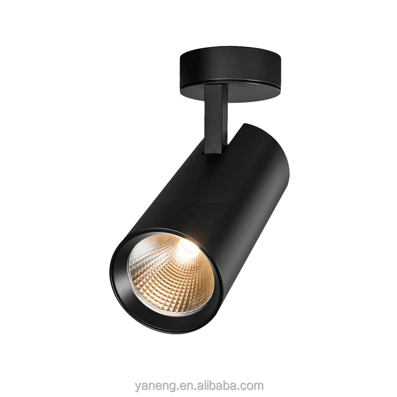 Surface Mounted Modern LED Ceiling Spotlights Fixture Holder Rotation Adjustable LED Ceiling Track Spot Light House Fitting