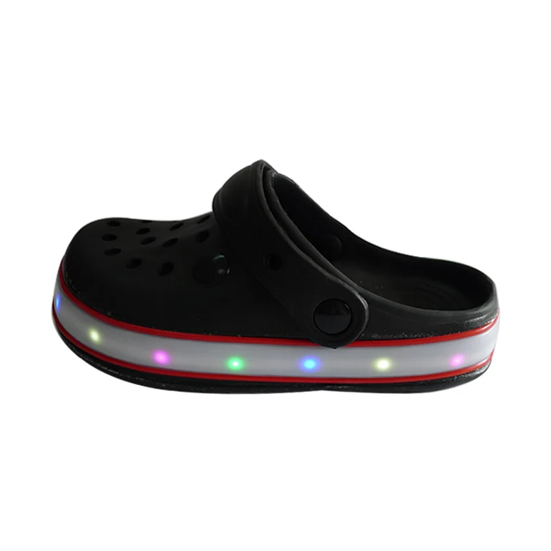 
Good Quality Led Kids Fancy Lighting Clogs Eva Sandal Slipper shoes 