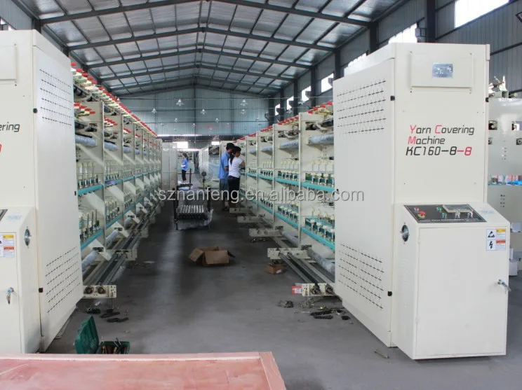 Spandex Yarn Covering Machine