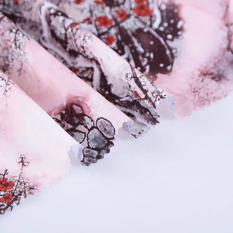 
China wholesale chinese style super soft digital printed 95 polyester 5 spandex fabric for dress 