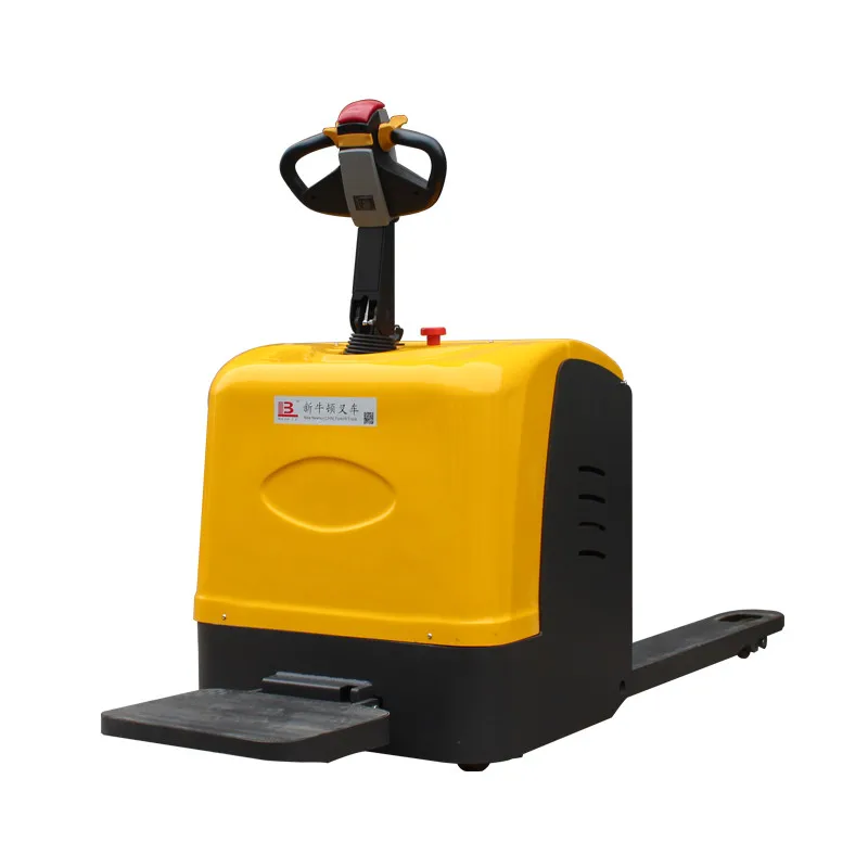 mini portable trolley high weight automatic 2t small electric pallet truck electric standing pallet jack