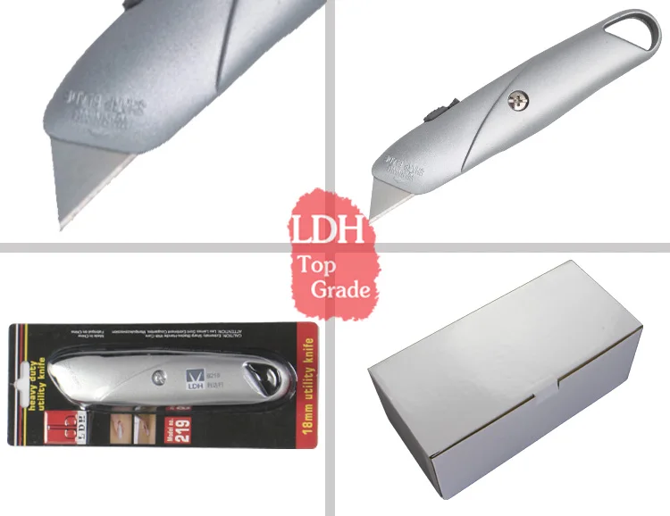 Professional High Quality Zinc Alloy 18MM Karambit Cutting Knife